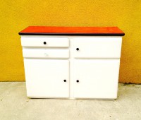 Antieke keukenkast boerenkast formica