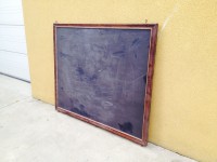 Vintage dubbelzijdig schoolbord